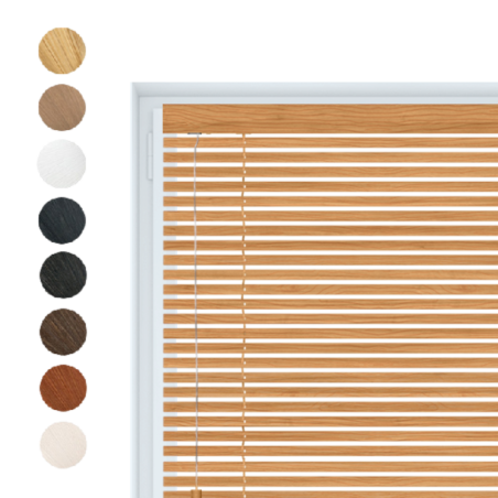 Żaluzja bambusowa 25 mm lux na wymiar