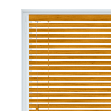 Żaluzja drewniana 50 mm lux na wymiar - maple